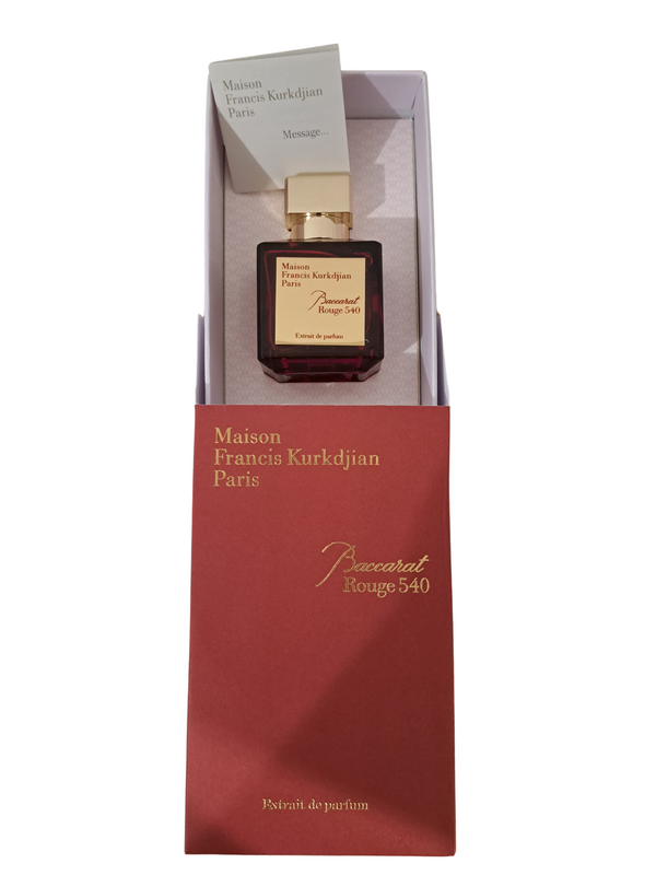 Baccarat rouge 540 extrait de parfum - Maison parfum Francis kurkdjiann - Extrait de parfum - 70/70ml