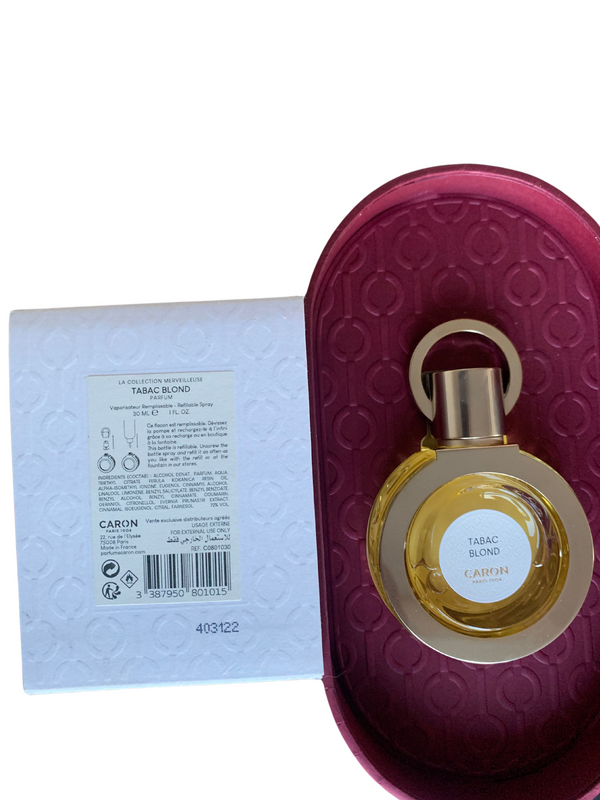 Tabac Blond - Maison Caron - Extrait de parfum - 30/30ml