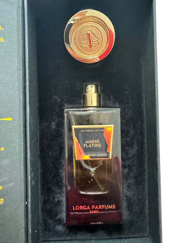 Ambre platine - Maison Lorga - Extrait de parfum - 62/65ml