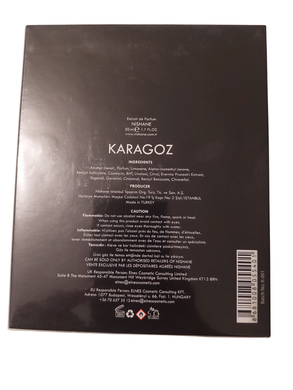 KARAGOZ - NISHANE - Extrait de parfum - 50/50ml