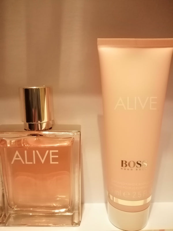 Alive Hugo Boss + lait pour le corps 75 ml - Hugo Boss - Eau de parfum - 50/50ml - MÏRON