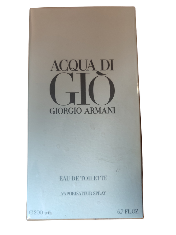 Acqua Di gio - Giorgio Armani - Eau de toilette - 200/200ml
