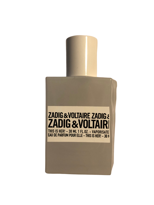 This is her - Zadig et voltaire - Eau de parfum - 28/30ml