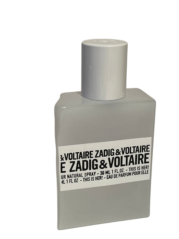 This is for her - Zadig et Voltaire - Eau de parfum - 29/30ml
